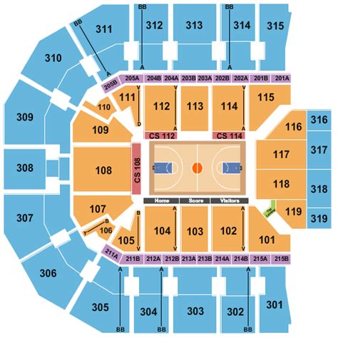 John Paul Jones Arena Seating Chart | Star Tickets