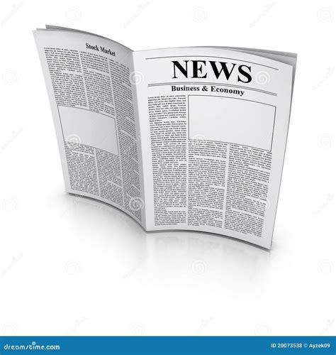 Newspaper stock illustration. Illustration of paper, communication ...