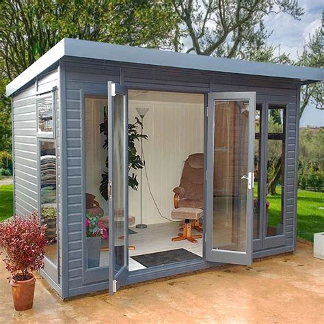 Beautiful Summer House Design Ideas And Makeover - FRUGAL LIVING | Insulated garden room, Shed ...