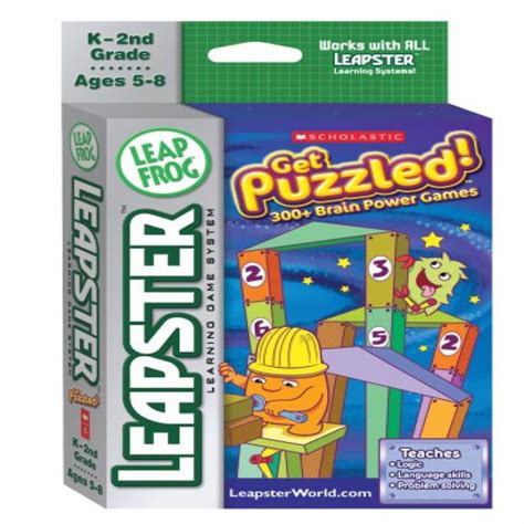 LeapFrog Leapster Learning Game: Scholastic Puzzles - Walmart.com ...