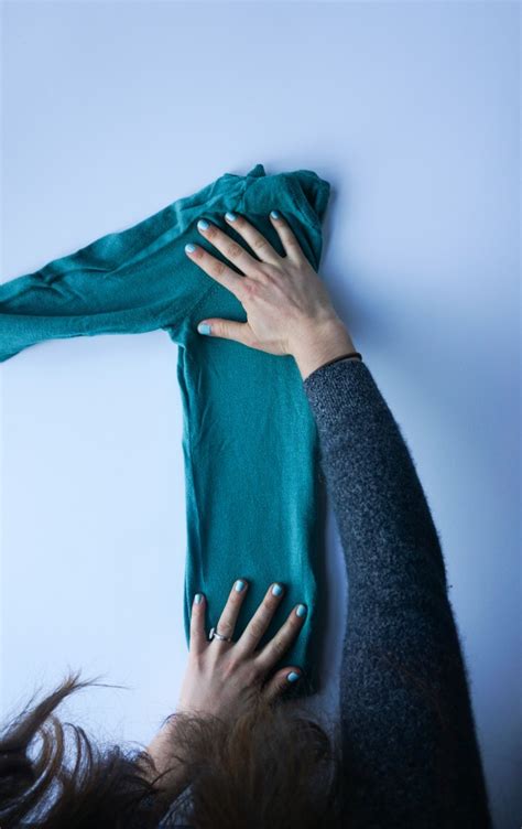 Konmari Method to Folding Sweaters