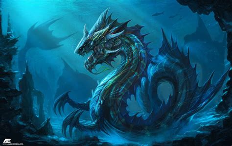 Ascendo Tuum : Photo | Sea monsters, Fantasy creatures art, Realistic dragon