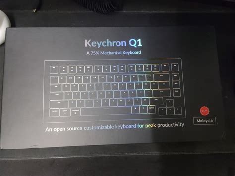 Keychron Q1 Mods in the discription, Computers & Tech, Parts & Accessories, Computer Keyboard on ...