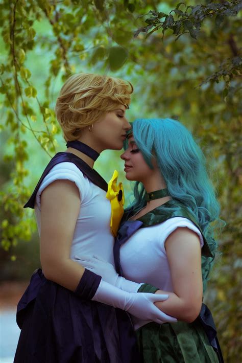 [self] Sailor Uranus and Sailor Neptune Cosplay from Sailor Moon by ...