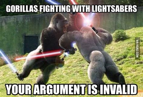 Gorillas Fighting - Gaming | Funny star wars pictures, Gorilla, Star wars humor