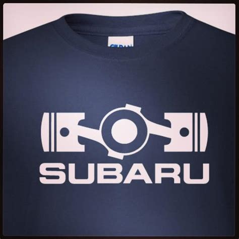 Supergraphictees: Subaru Boxer Engine Logo Graphic Tees