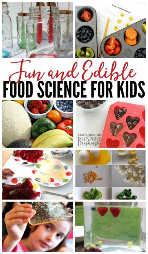 10 Fun and Edible Food Science Experiments You're Kids Will Rave About