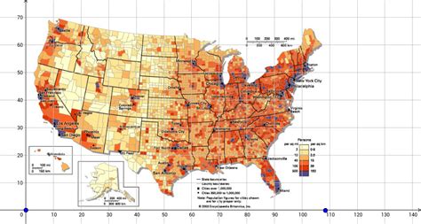 United States Population Map