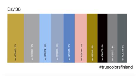 True Colors of Finland - World’s First Color Palette for a Country - slanted