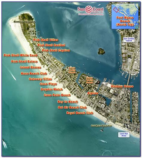 Estero Beach Florida Map - Printable Maps