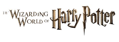 The Wizarding World of Harry Potter Logo transparent PNG - StickPNG