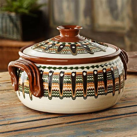 Ceramic casserole, 'Troyan Tribute' in 2021 | Ceramic dinnerware, Mexican kitchen decor, Dishes