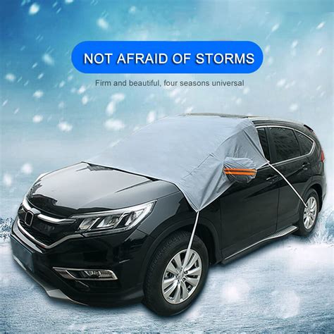 Winter Car Covers Waterproof Dustproof Snow Ice Rain Shade Cover Auto Car Outdoor Protector car ...