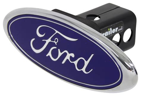 Ford - Chrome Trailer Hitch Receiver Cover Pilot Automotive Hitch ...