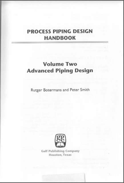 www.pdfstall.online: Process Piping Design Handbook: Volume Two Advanced Piping Design