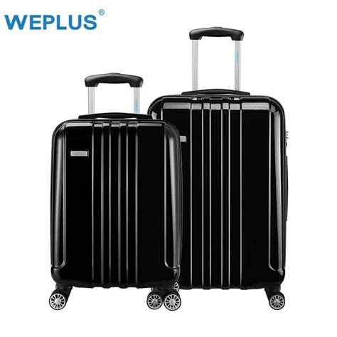 2pcs/set 20 inch 24 inch Rolling Luggage Carry Ons hardside luggage ...