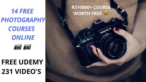 14 Free photography courses online udemy| Free photography courses ...