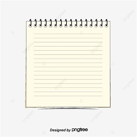 Notepad Calendar Vector and PNG