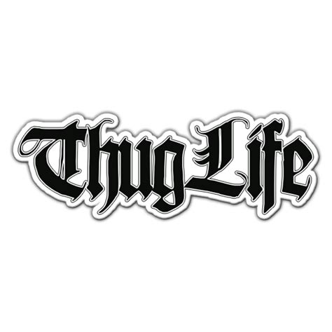 Thug Life Logo Transparent Image