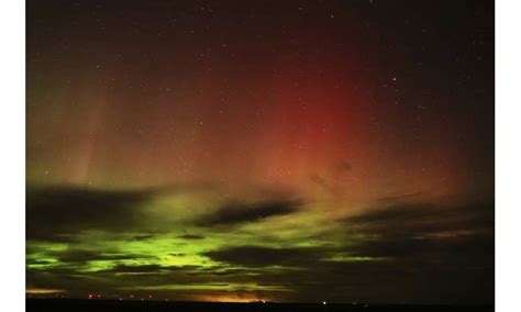 Severe solar storm creates dazzling auroras farther south