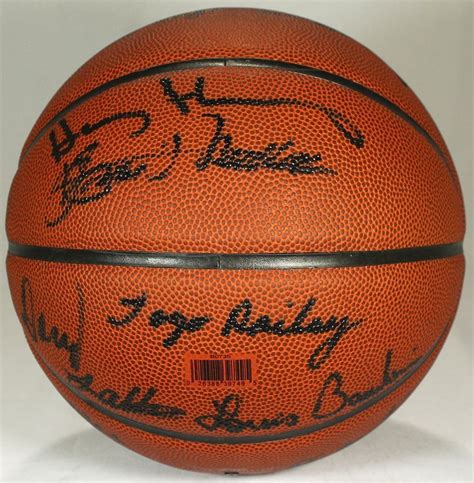 1965-66 Texas Western Basketball Team-Signed by (14) with Don Haskins ...