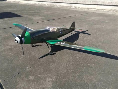 RC Airplane toy Kit DIY RC warbird BF109 ME-109 1400mm wingspan Free ...