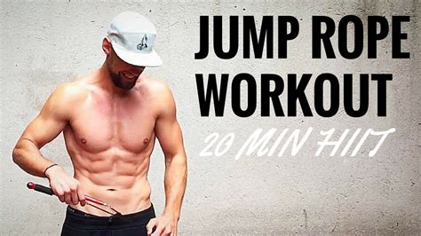 20 Min. Skipping Rope HIIT Workout - YouTube