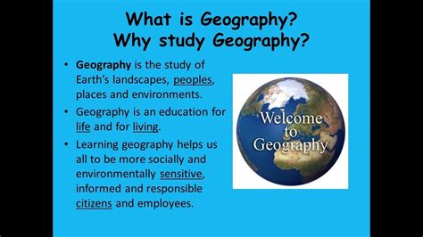 What is Geography - YouTube