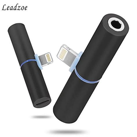 Aliexpress.com : Buy Leadzoe Lightning Converter 2 in 1 Convert to 3.5mm Jack Audio Adapter ...