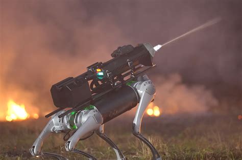 Thermonator Might be World's First Flamethrower-Equipped Robot Dog, Weighs 37-Pounds - TechEBlog