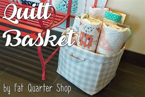 Quilt Basket Sewing Tutorial