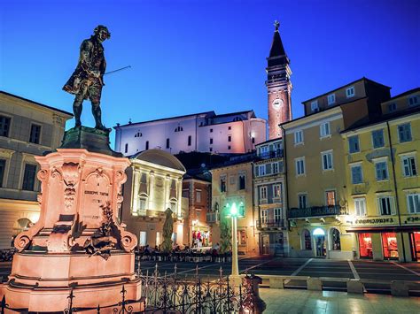 Piran - Tartini Square Photograph by Alexander Voss - Fine Art America