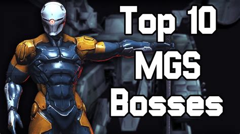 Top 10 Bosses in Metal Gear Solid - YouTube