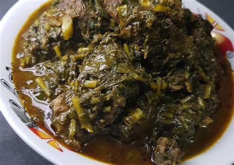 Afang soup Recipe by Stretchy4.0 - Cookpad