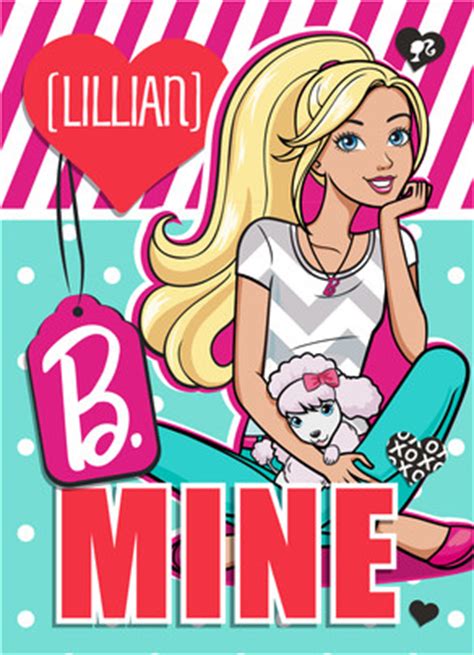 Barbie B. Mine Valentine Card Valentine's Day Card | Cardstore