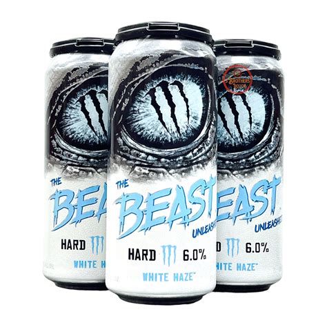 Monster The Beast Unleashed White Haze Hard Seltzer 4Pk Cans – 3brothersliquor