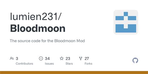 GitHub - lumien231/Bloodmoon: The source code for the Bloodmoon Mod