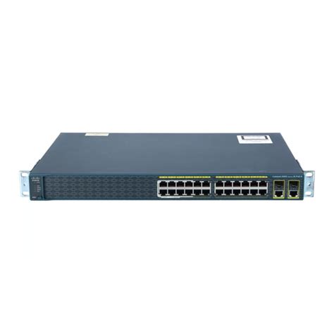 CISCO WS-C2960-24LC-S SOFTWARE CONFIGURATION MANUAL Pdf Download | ManualsLib