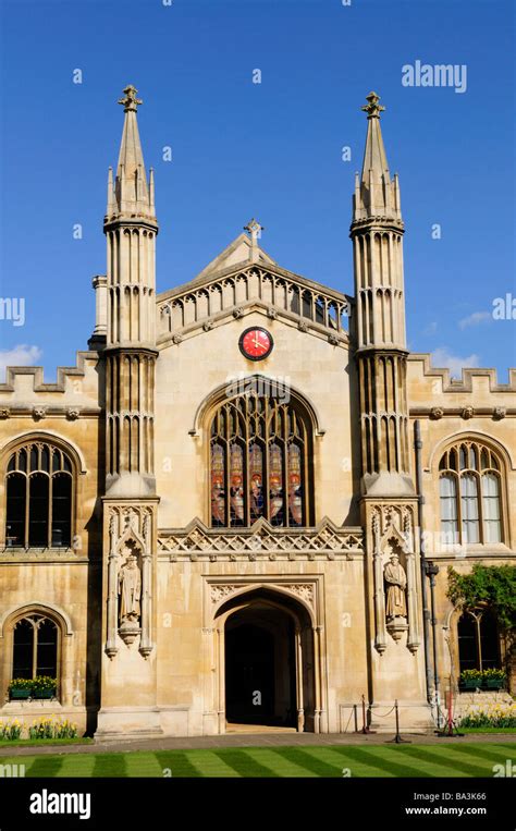 Corpus Christi College Chapel, Cambridge, England UK Stock Photo - Alamy