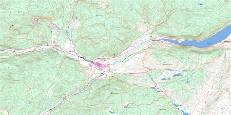 Merritt BC Free Topo Map Online - 092I02 at 1:50,000