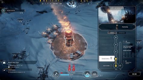 Frostpunk: How to Activate the Generator - PwrDown