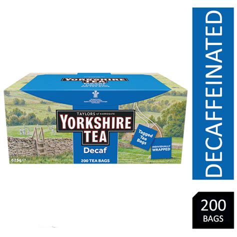 Yorkshire Tea Decaf Envelopes 200's - ONE CLICK SUPPLIES – OneClick Supplies