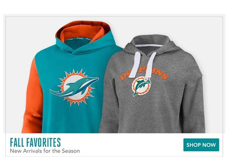 Miami Dolphins Apparel, Dolphins Merchandise, Gear & Clothing ...