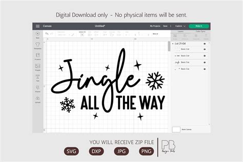 Jingle All the Way SVG Graphic by PBdesigntools · Creative Fabrica