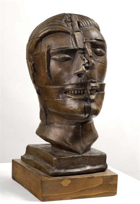 Eduardo Paolozzi / head | Sculpture head, Metal sculpture, Sculpture