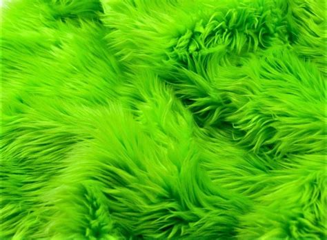 Lime Green Luxury Shag Faux Fur Fabric by the Yard 60 - Etsy