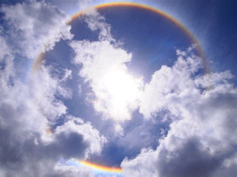 Circular rainbows are pretty fantastic. You usually only see them ...