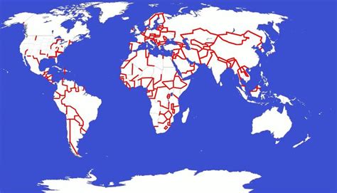 Map but with straight borders : MapPorn