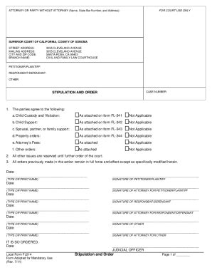 Fillable Online sonoma.courts.ca.gov forms-filingForms & Filing Sonoma ...