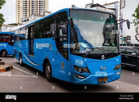 A Jakarta City Bus, Jakarta, Indonesia Stock Photo - Alamy